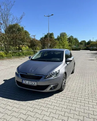 samochody osobowe Peugeot 308 cena 37300 przebieg: 198986, rok produkcji 2014 z Kielce